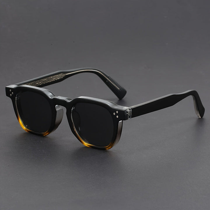 Men's Sunglasses | Polygonal | Full Frame | Retro Boho Style