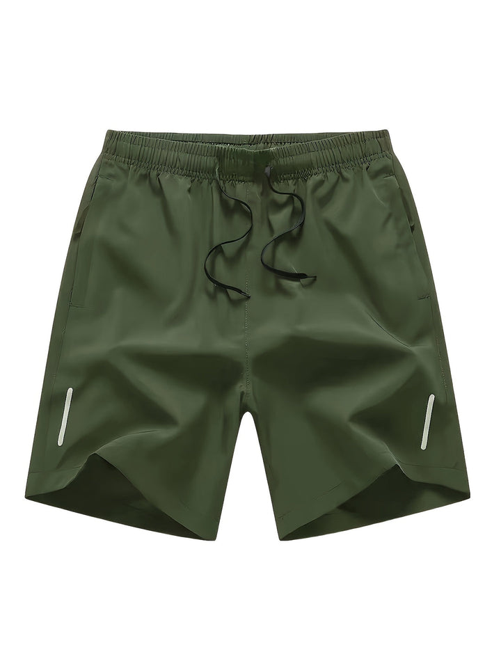 Men's Sports Shorts | Quick-Drying & Breathable | Drawstring & Zipper Pockets | Summer & Outdoor