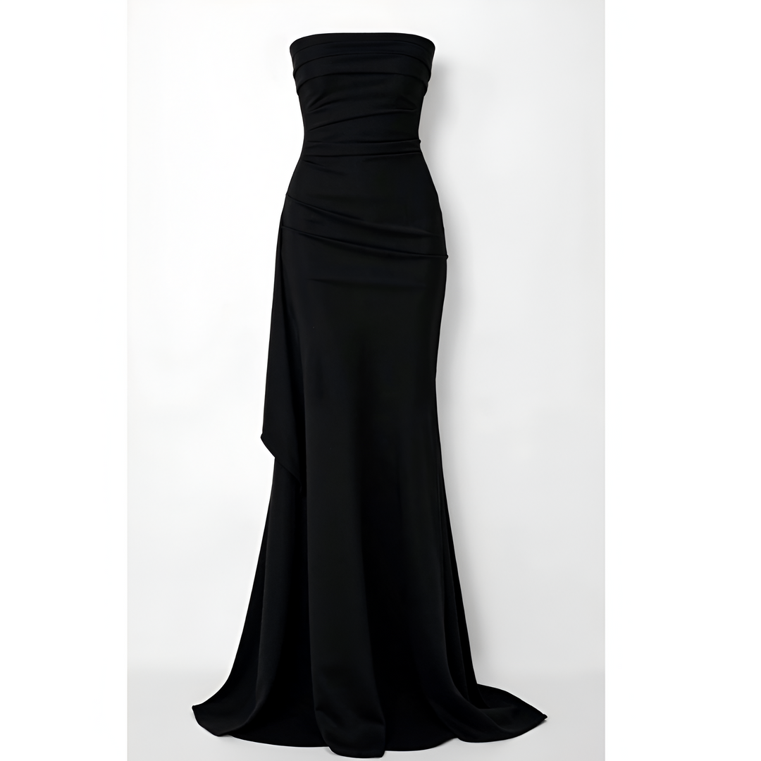 Women's Dress with High Side Slit | Maxi | Playful & Elegant