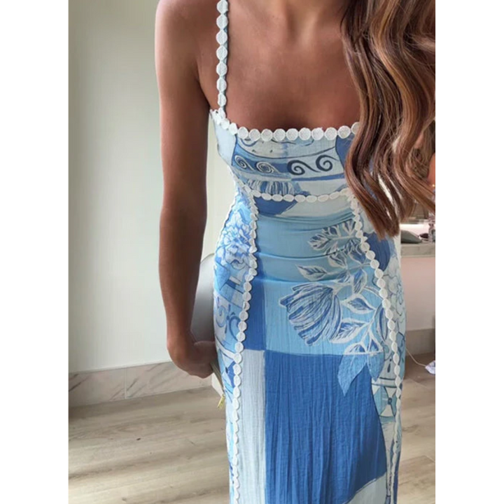 Ladies' Spaghetti Strap Dress | Backless & Lacing | Summer & Holiday