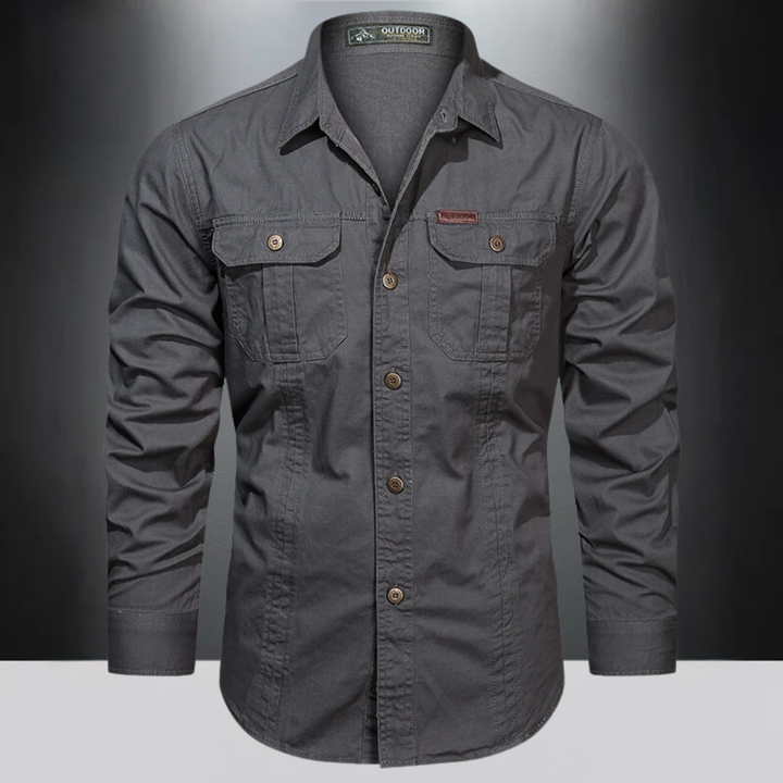 Men's Shirt | Durable & Functional | Sturdy Cotton | Outdoor