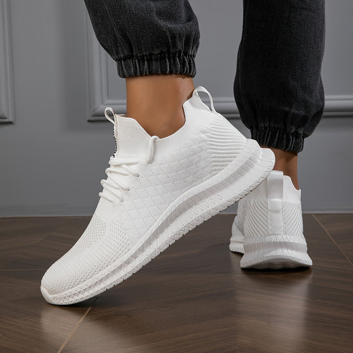 Men's High Sneakers | Breathable & Lightweight | Athletic & Casual | All-Season