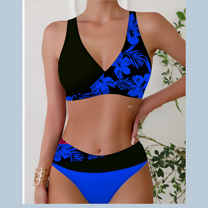 Women’s Bikini Set | High Waist | Floral Print | Two-Piece Swimsuit