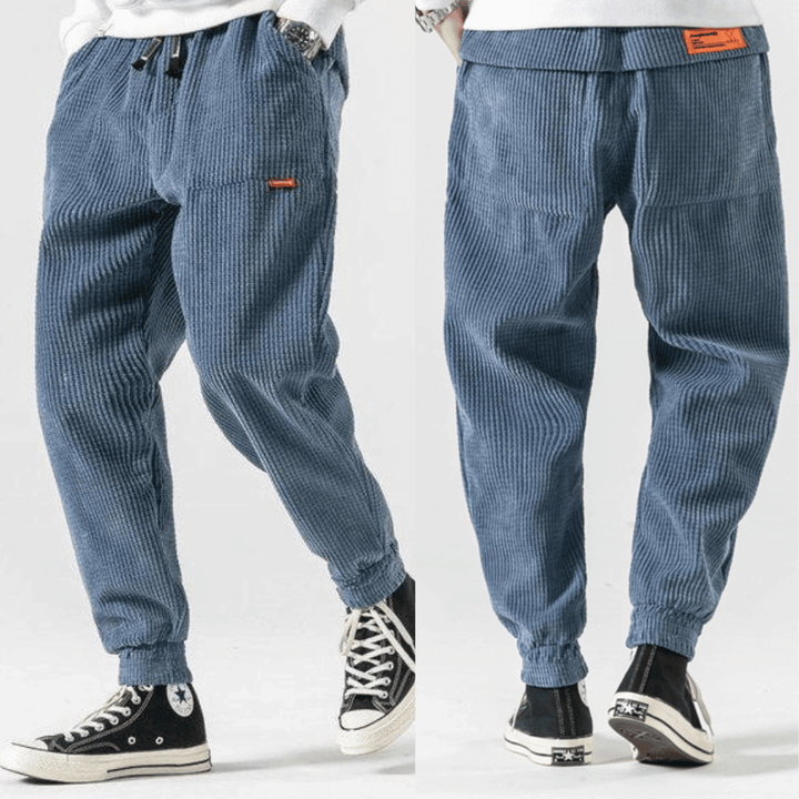 Men’s Corduroy Jeans | Classic Fit | Comfortable & Versatile | Soft Ribbed Fabric