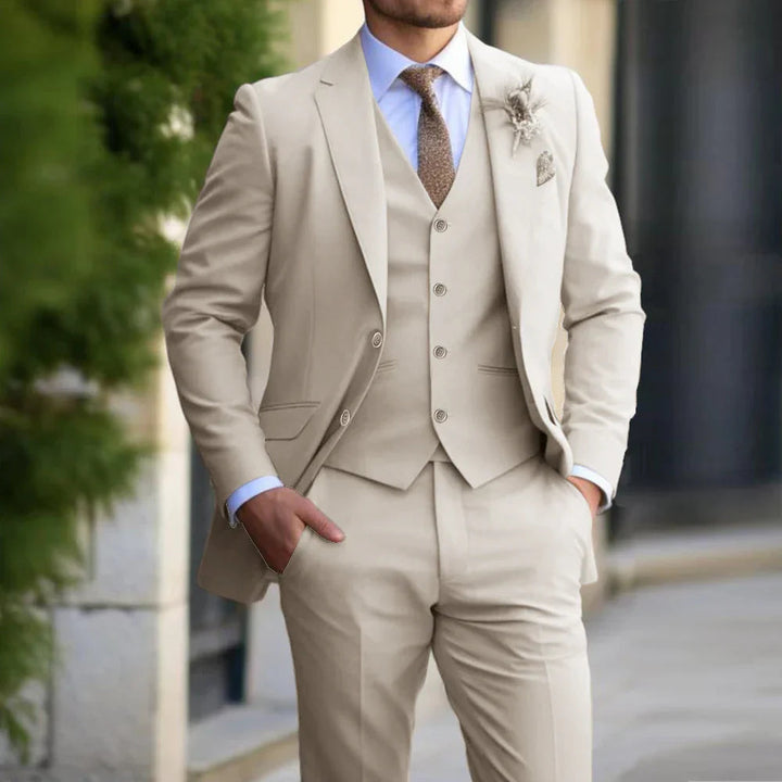 Men’s 3-Piece Suit | Impeccable Fit | Timeless Design | Elegant Formalwear