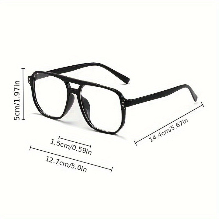 Men’s Square Sunglasses | Retro Punk Style | Bold & Colorful | All-Day Comfort