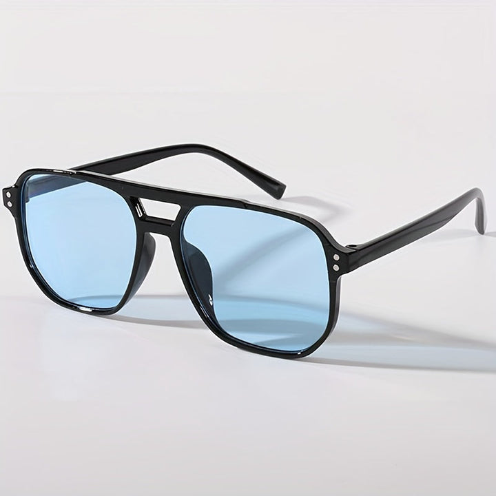 Men’s Square Sunglasses | Retro Punk Style | Bold & Colorful | All-Day Comfort