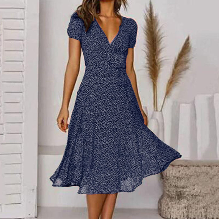 Women's Summer Dress | Floral Print | A-Line Fit | Lightweight & Breathable