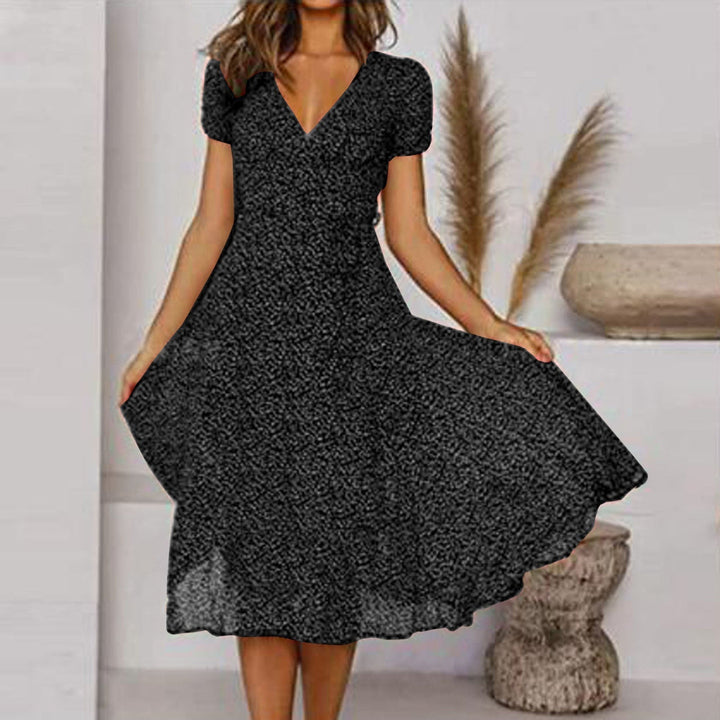 Women's Summer Dress | Floral Print | A-Line Fit | Lightweight & Breathable