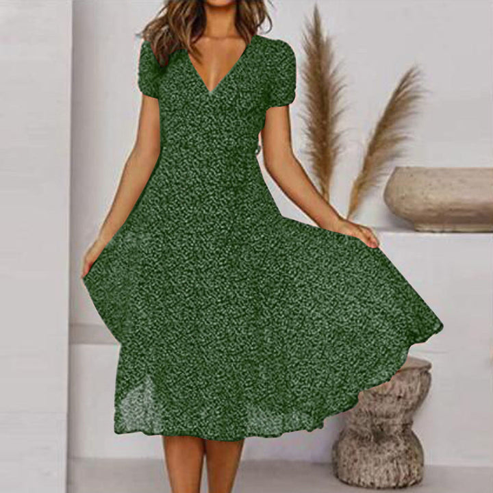 Women's Summer Dress | Floral Print | A-Line Fit | Lightweight & Breathable