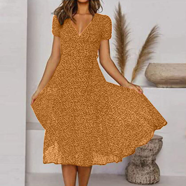 Women's Summer Dress | Floral Print | A-Line Fit | Lightweight & Breathable
