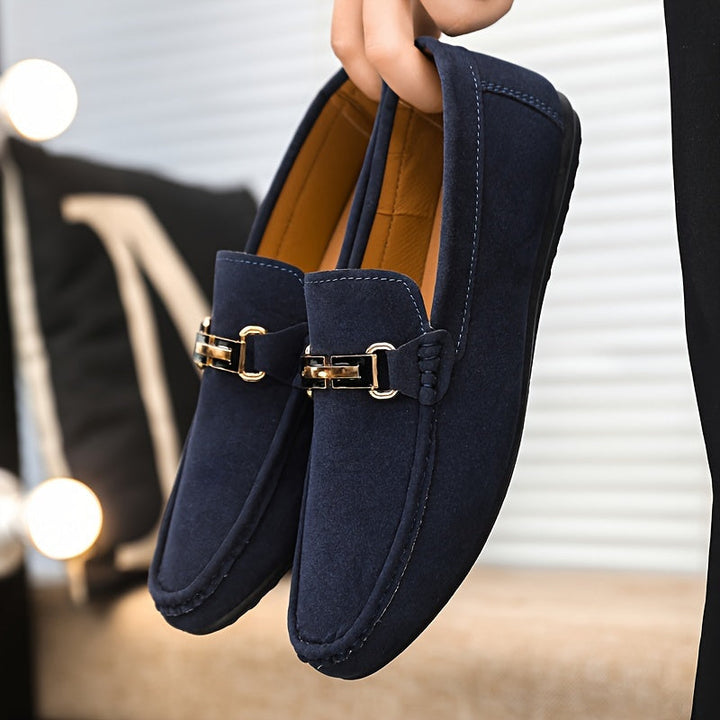 Men's Loafers | Soft Leather Moccasins | Lightweight & Stylish | Slip-On
