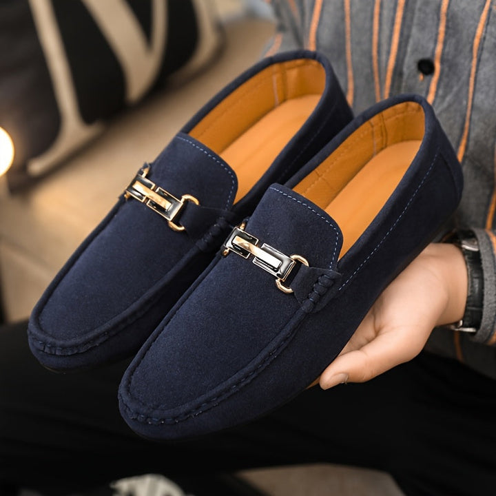 Men's Loafers | Soft Leather Moccasins | Lightweight & Stylish | Slip-On