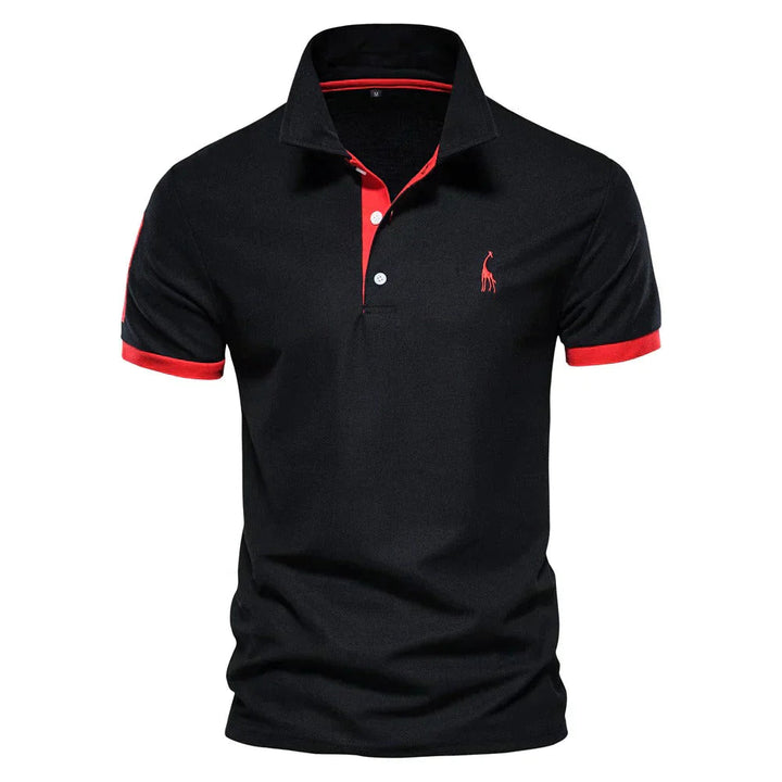 Men’s Polo T-Shirt | Short Sleeves & Collar | Casual Summer Polo | Cotton & Polyester