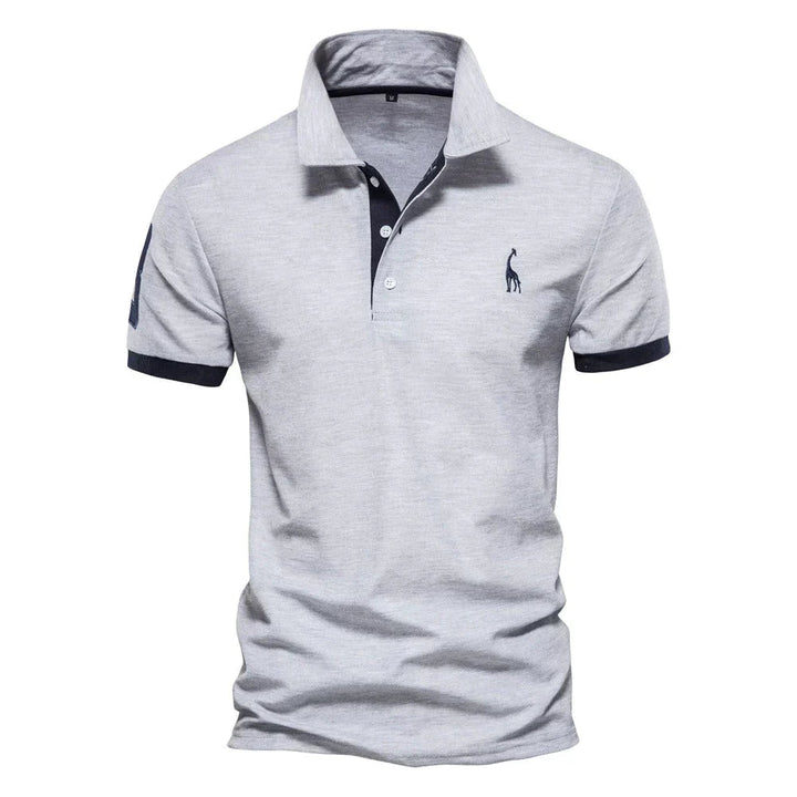Men’s Polo T-Shirt | Short Sleeves & Collar | Casual Summer Polo | Cotton & Polyester