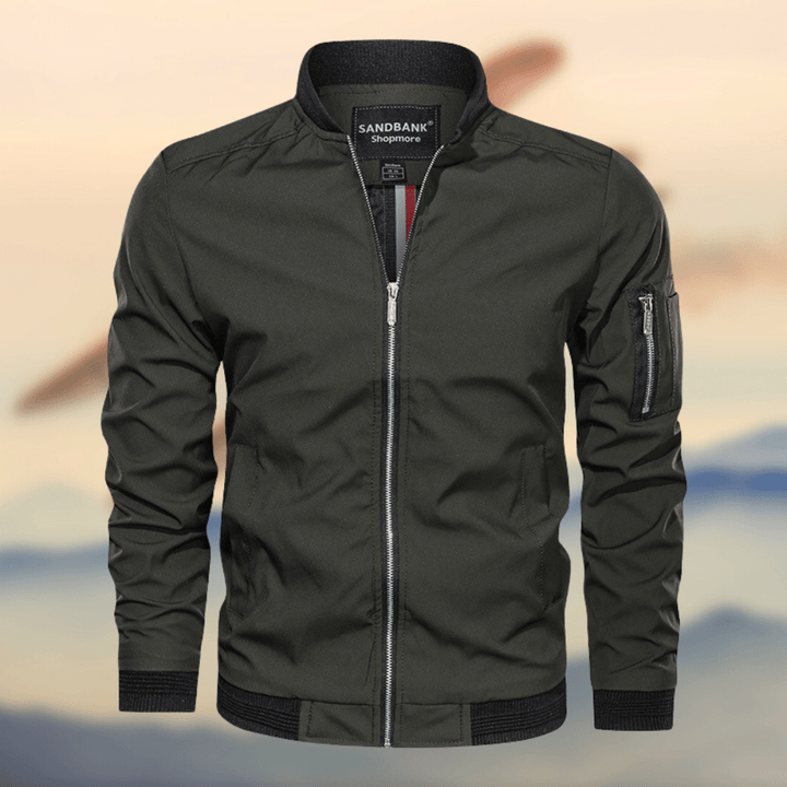 Men’s Bomber Jacket | Basic Style | Comfortable & Stylish | Polyester