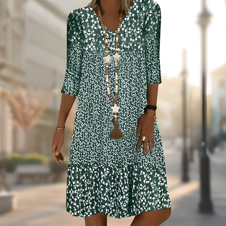 Women’s Elegant Dress | Comfortable & Timeless | Polyester And Spandex