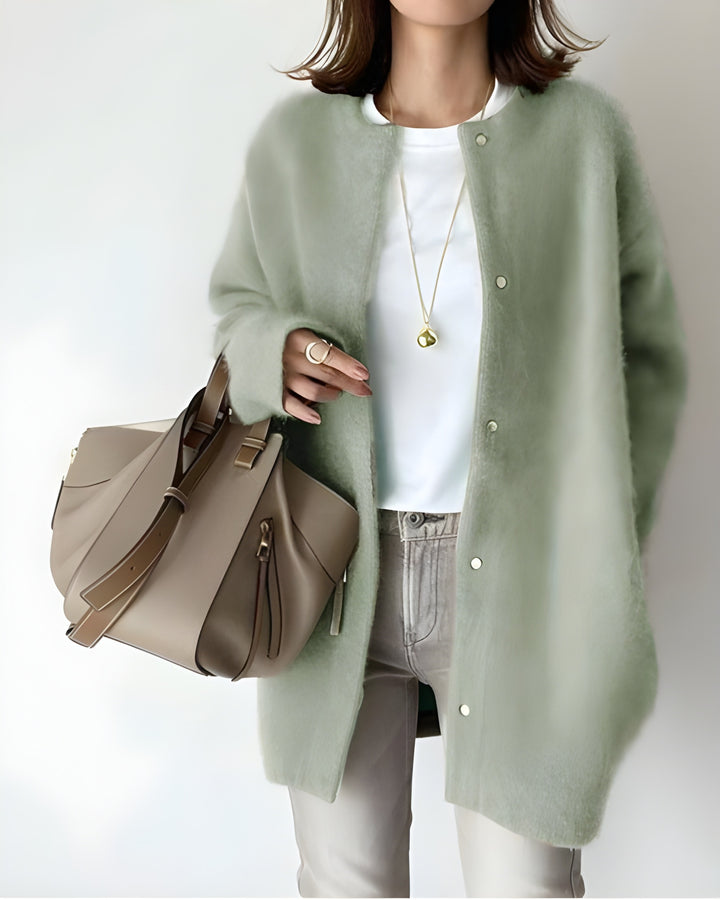 Women's Cardigan | Luxurious Knitwear | Versatile & Comfortable | Wool & Blends