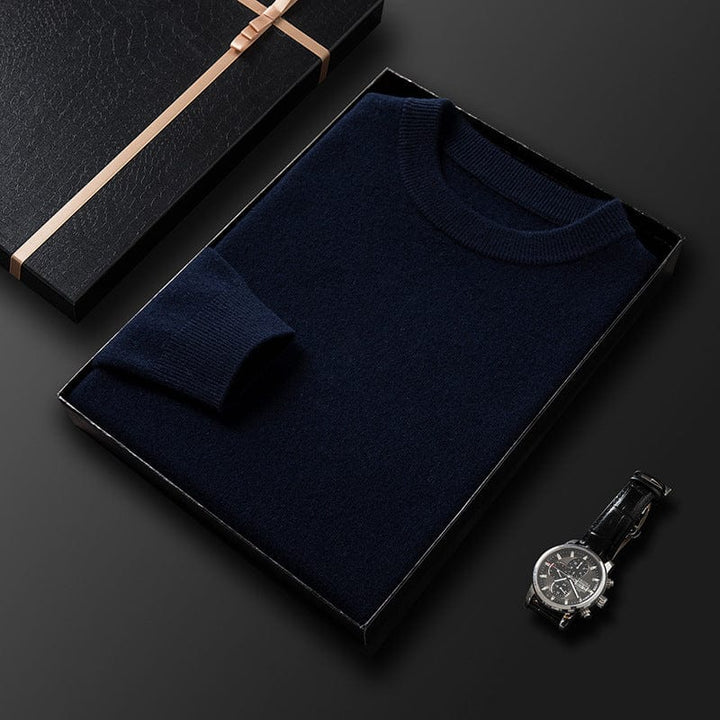 Men's Sweater | Premium Cashmere Feel | Timeless Elegance & Soft Comfort | Poly Cotton