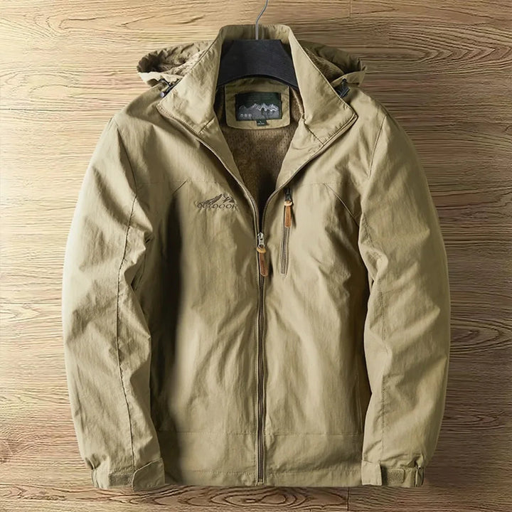 Men’s Jacket | Waterproof & Breathable | Comfortable Fit & Casual Style | Polyester