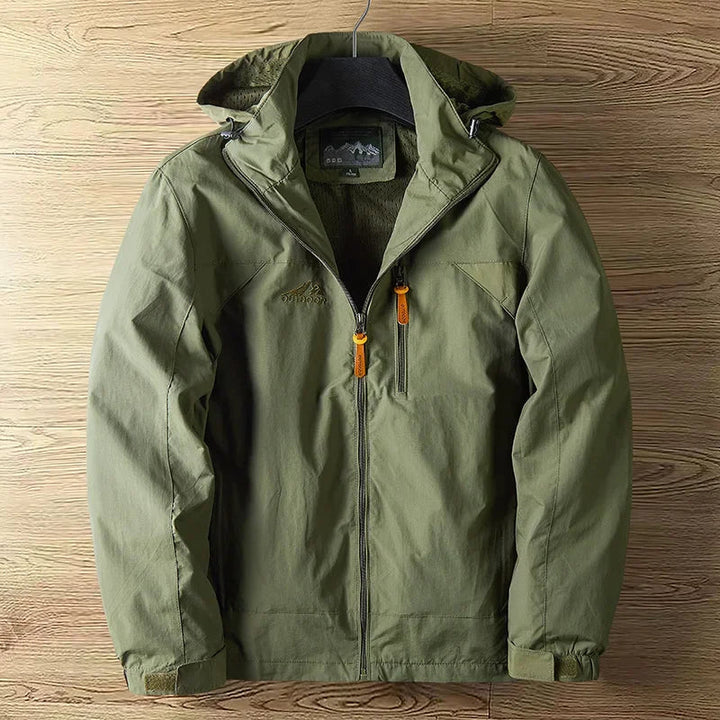 Men’s Jacket | Waterproof & Breathable | Comfortable Fit & Casual Style | Polyester