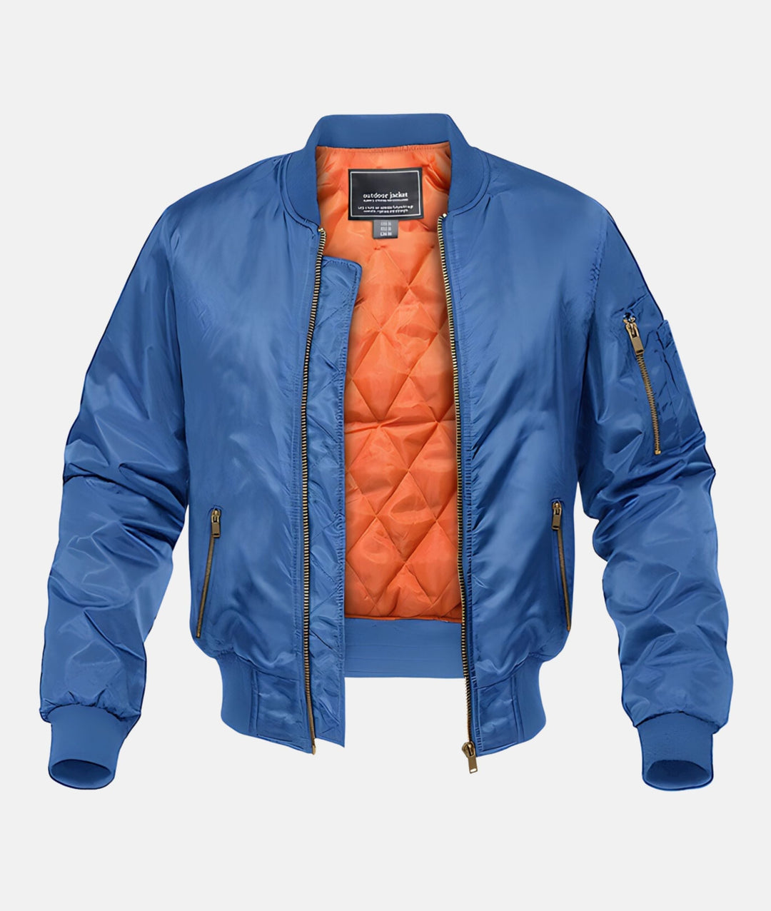 Men’s Jacket | Timeless Pilot Bomber Style | Comfortable Fit & Casual Look | Polyester