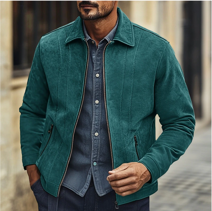 Men’s Suede Jacket | Chic & Comfortable | Unique Design | Premium Suede