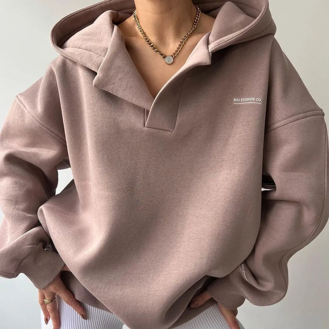 Women’s Hoodie | Loose Fit Sweatshirt | Winter Warmth & Comfort