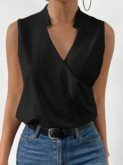 Women's Summer Blouse | Lightweight & Flattering Fit | Versatile & Chic | Polyester