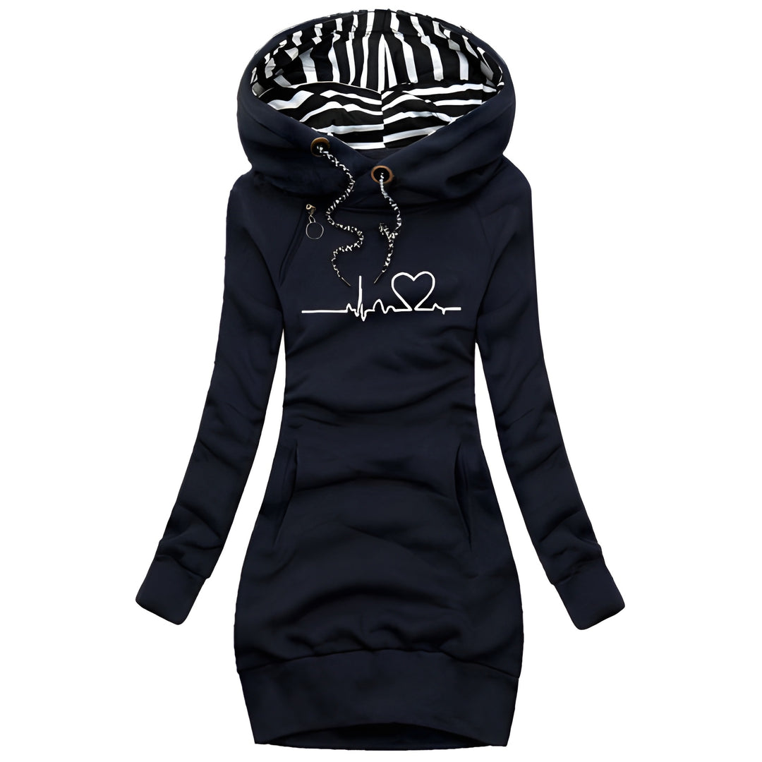 Women’s Winter Pullover | Elegant Stitch Detail | Temperature-Regulating Comfort | Polyester
