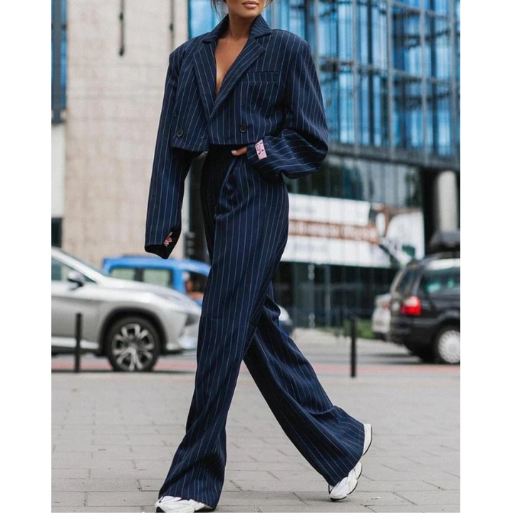 Women’s Suit | Tailored Comfort & Modern Elegance | Premium Two-Piece Set | Polyester