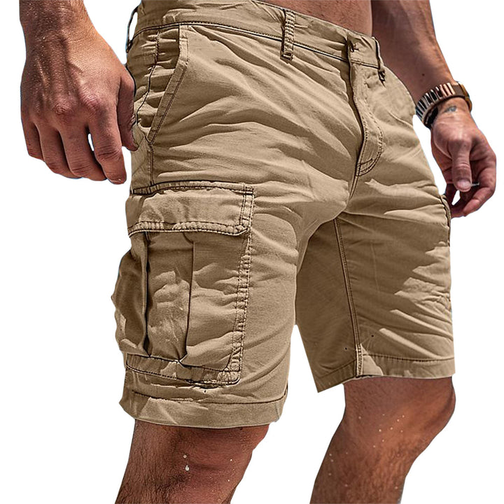 Men's Cargo Shorts | Slim Fit with Multiple Pockets | Casual & Comfortable | 100% Polyester