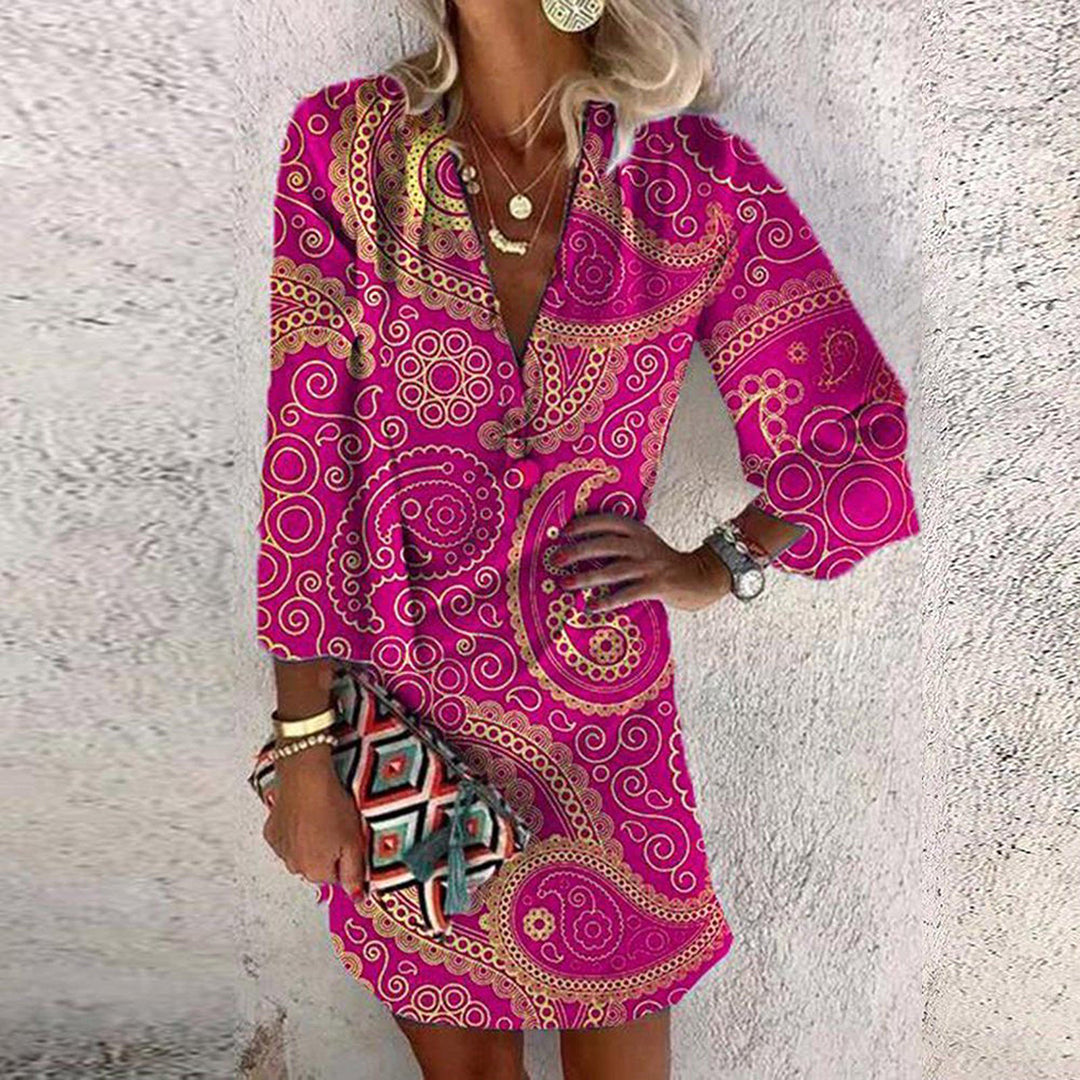 Women’s Mini Dress | Chic & Eye-Catching | Elegant Summer Look | Polyester