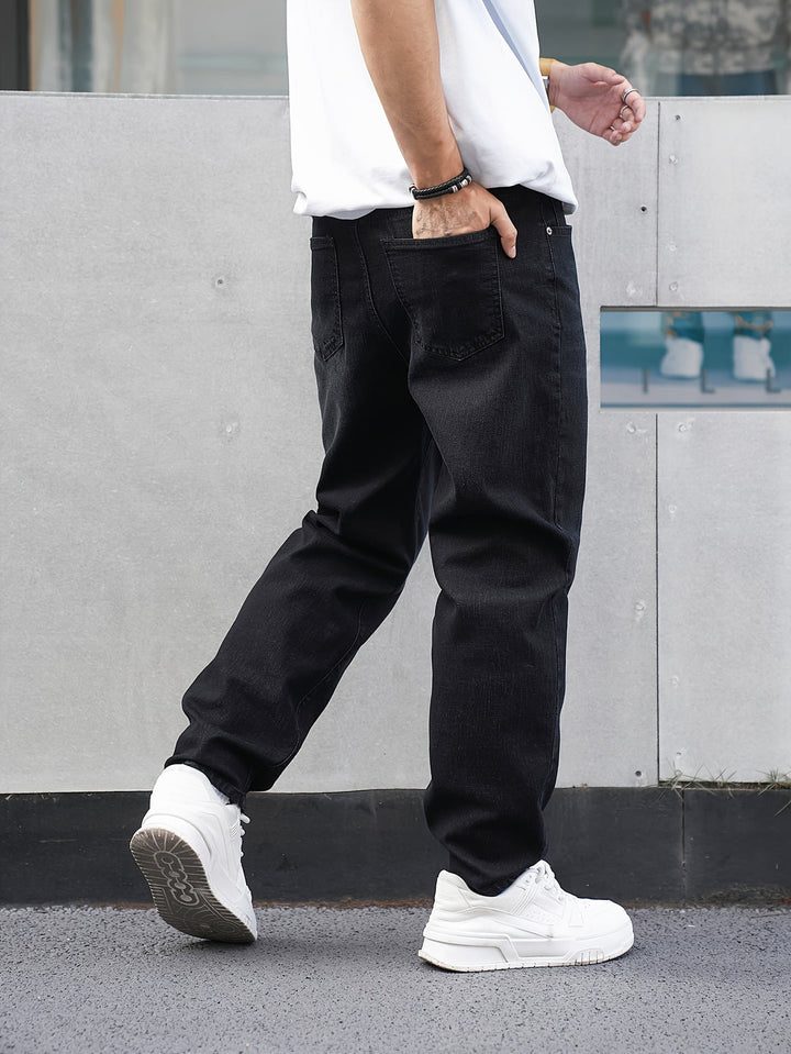 Men's Jeans | Straight Leg & Washed Look | Medium Stretch | Casual & Outdoor