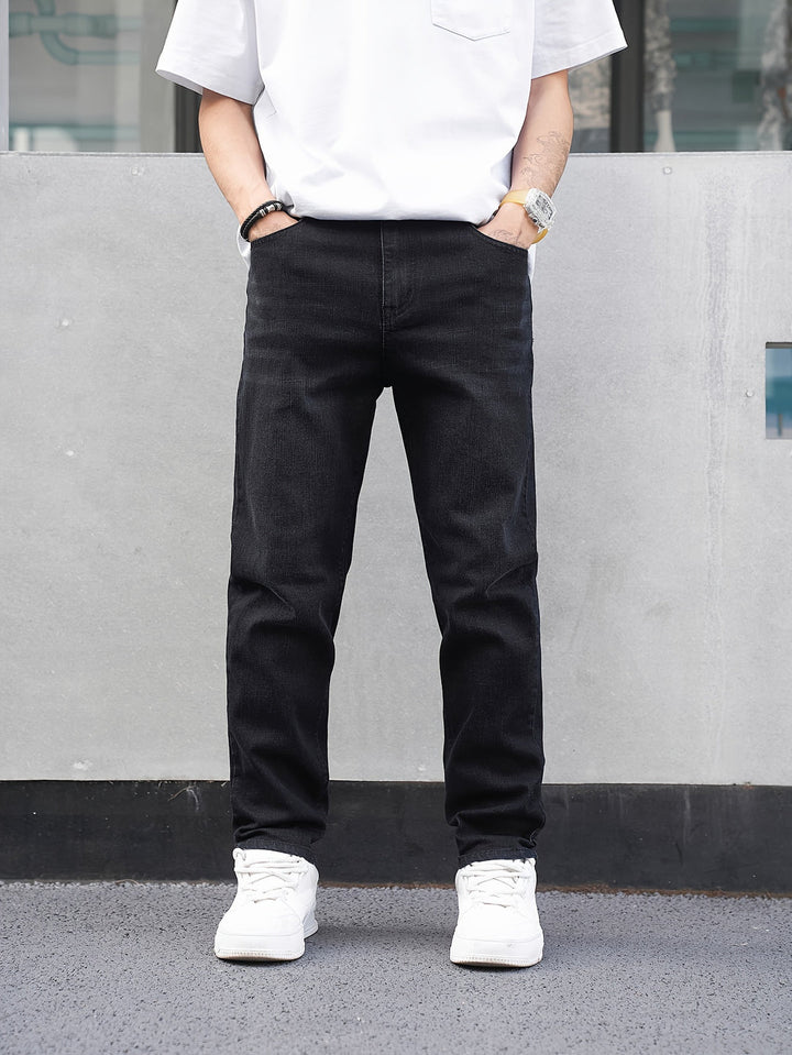 Men's Jeans | Straight Leg & Washed Look | Medium Stretch | Casual & Outdoor