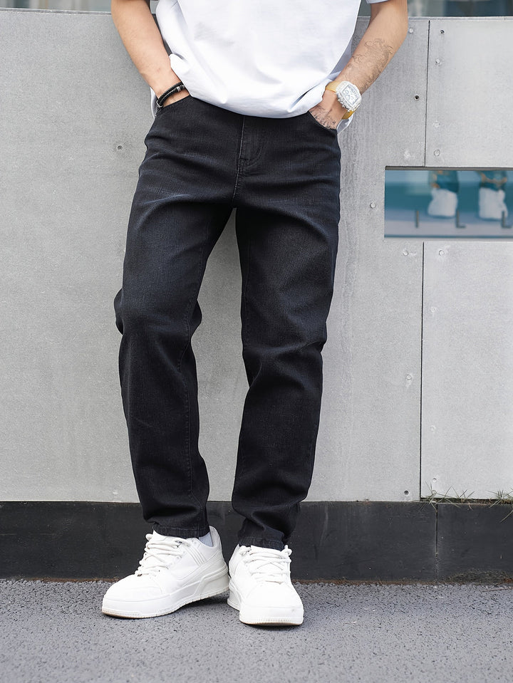 Men's Jeans | Straight Leg & Washed Look | Medium Stretch | Casual & Outdoor
