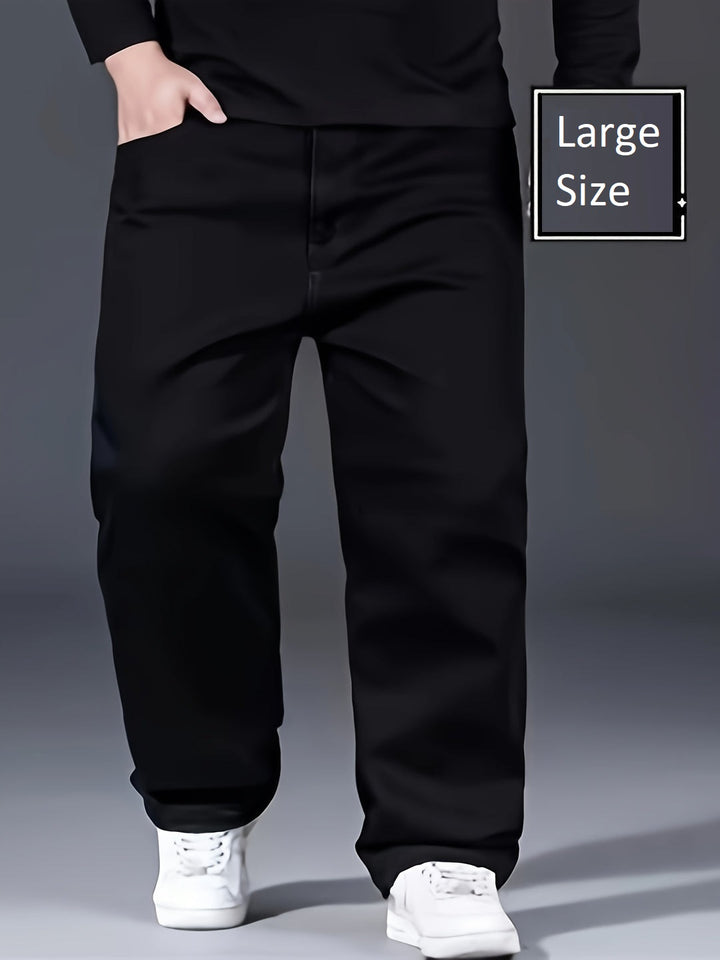 Men's Jeans | Wide Leg & Washed Look | Medium Stretch | Trendy & Comfortable