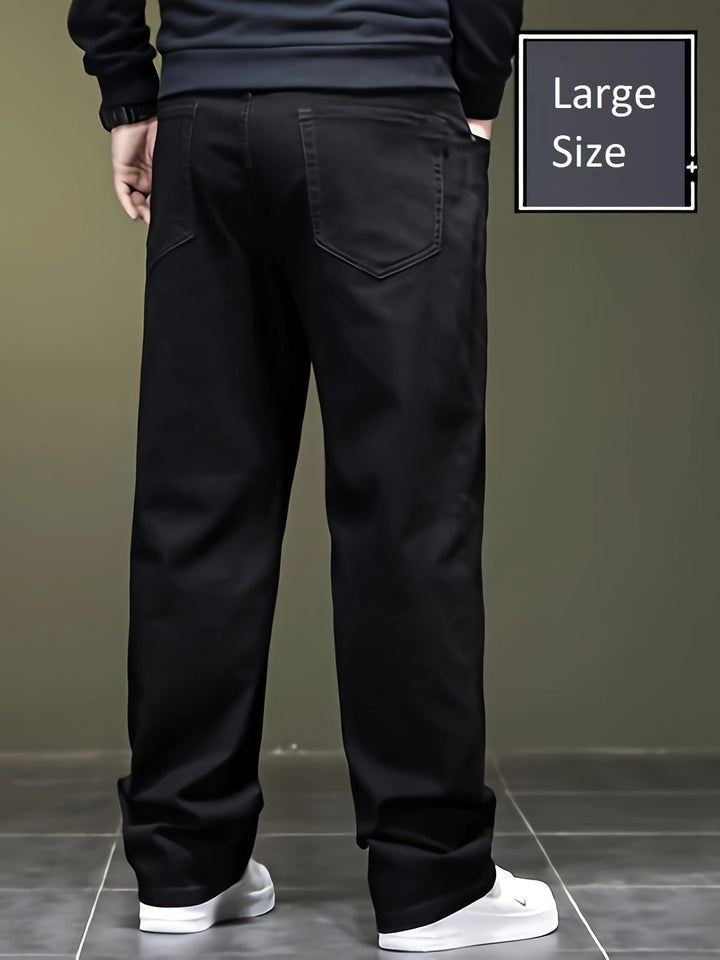 Men's Jeans | Wide Leg & Washed Look | Medium Stretch | Trendy & Comfortable