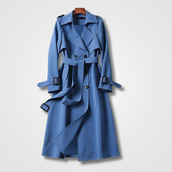 Women's Trench Coat | Water-Resistant & Belted | Elegant & All-Weather Ready