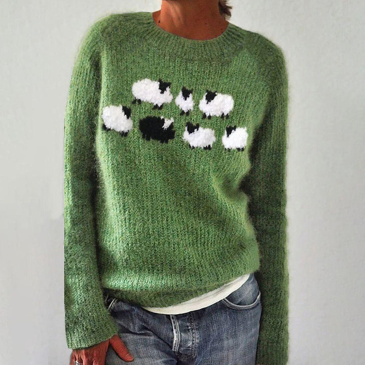 Women’s Long-Sleeve Sweater | Elegant Fit | Soft Feel | Timeless Style