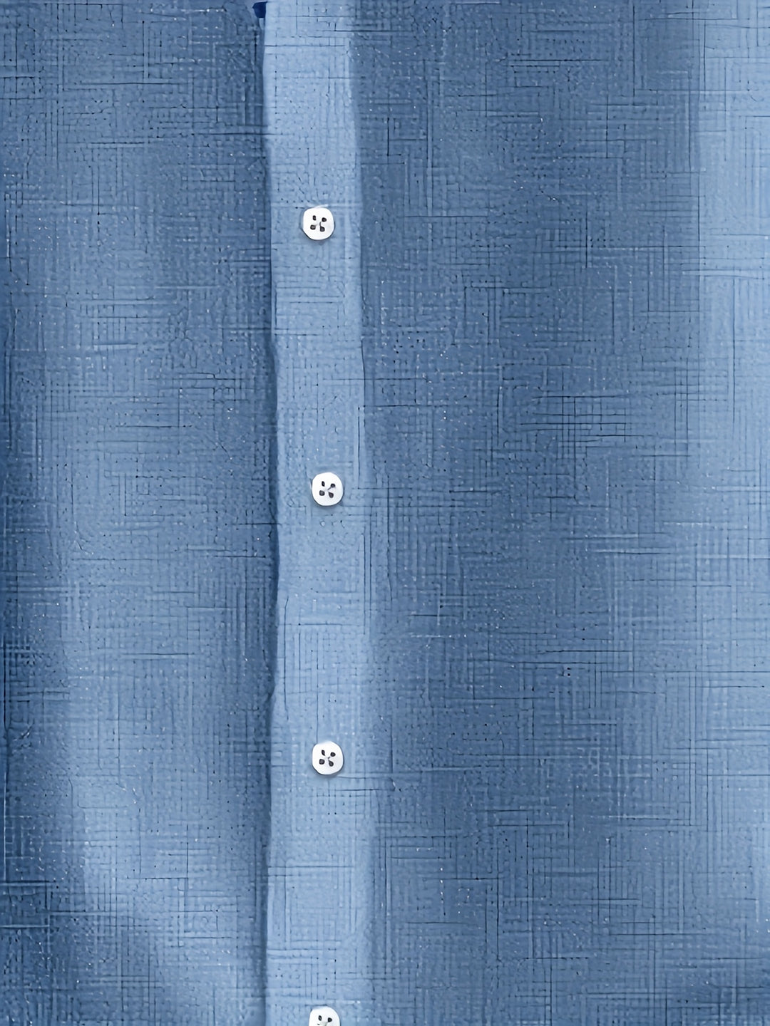 Men’s Shirt | Striped Chest Pocket | Casual Summer Style | Polyester