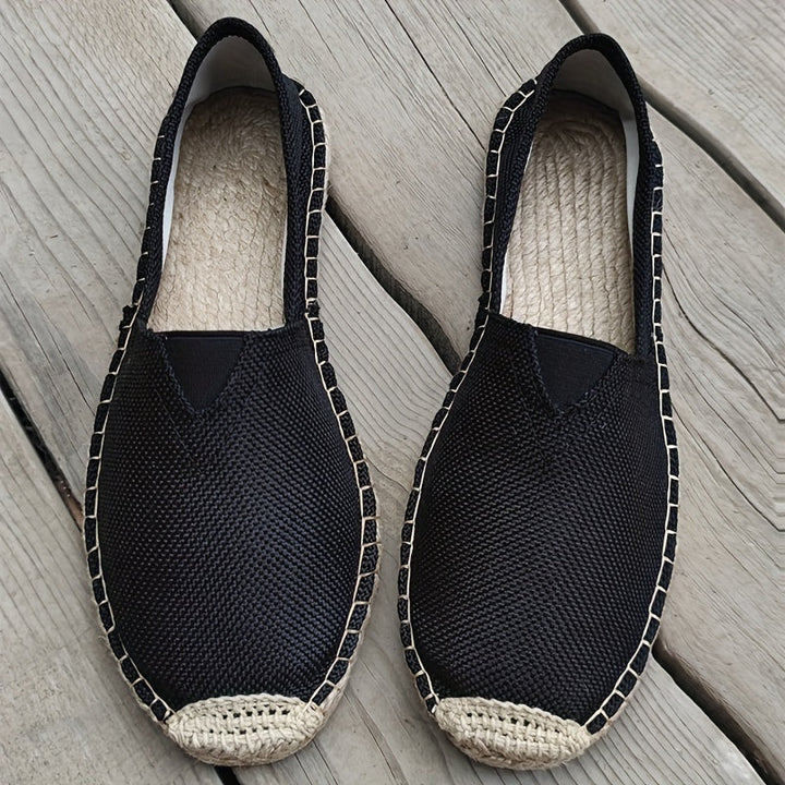 Men’s Espadrilles Loafers | Lightweight & Breathable | Slip-On Comfort | Canvas