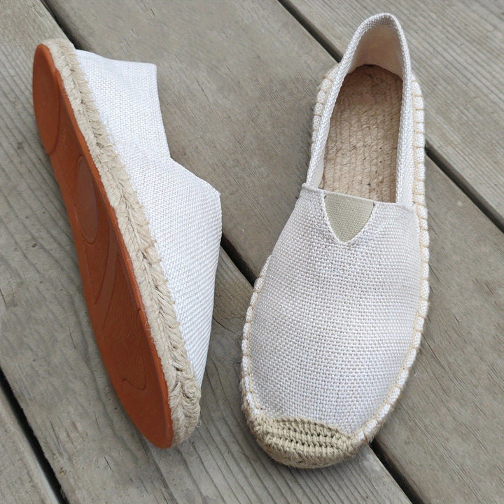 Men’s Espadrilles Loafers | Lightweight & Breathable | Slip-On Comfort | Canvas