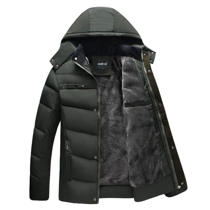 Men’s Winter Jackets | Padded Casual Jacket | Warm & Loose Fit