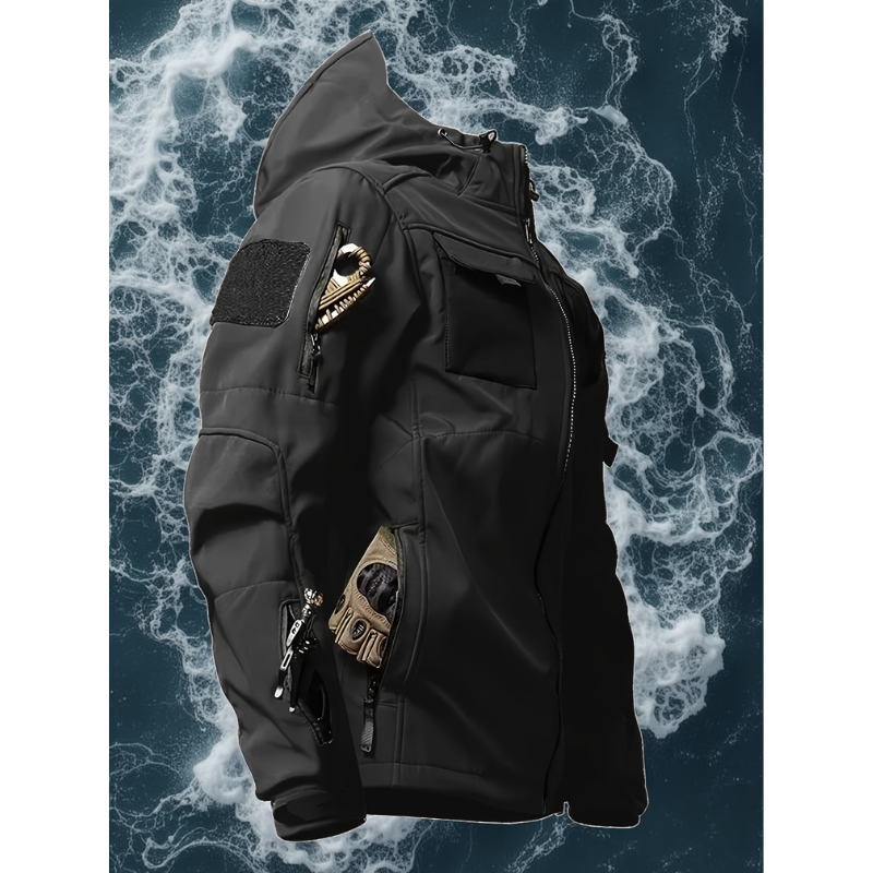 Men’s Winter Jacket | Tactical Hooded Outerwear | Waterproof Design Jacket