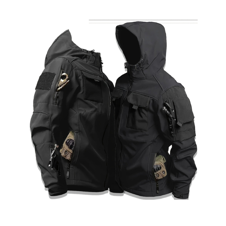 Men’s Winter Jacket | Tactical Hooded Outerwear | Waterproof Design Jacket