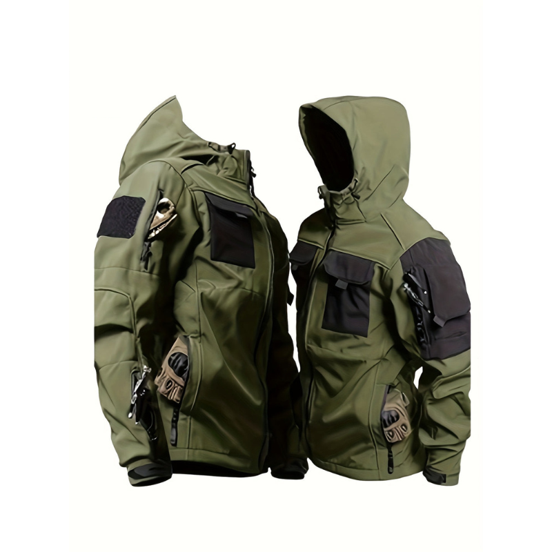 Men’s Winter Jacket | Tactical Hooded Outerwear | Waterproof Design Jacket