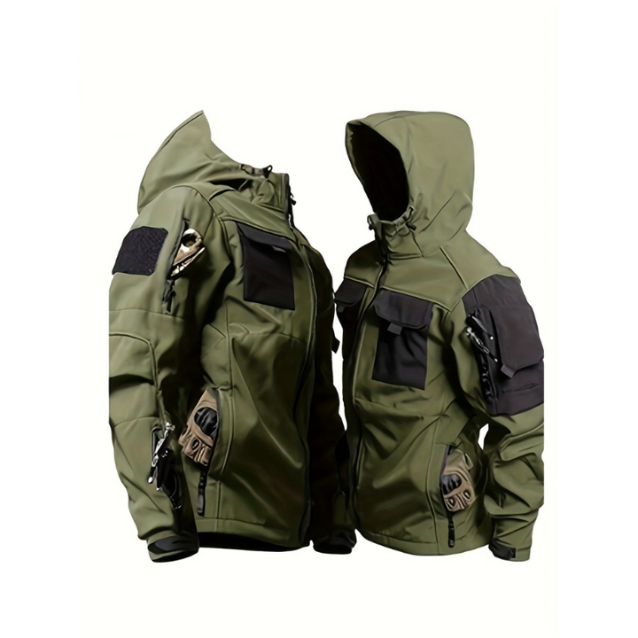 Men’s Winter Jacket | Tactical Hooded Outerwear | Waterproof Design Jacket
