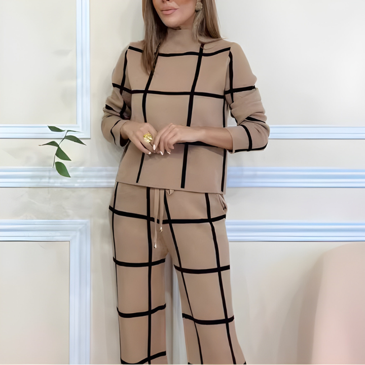 Women’s Set | Knit Loungewear Outfit | Elegant Winter Clothing