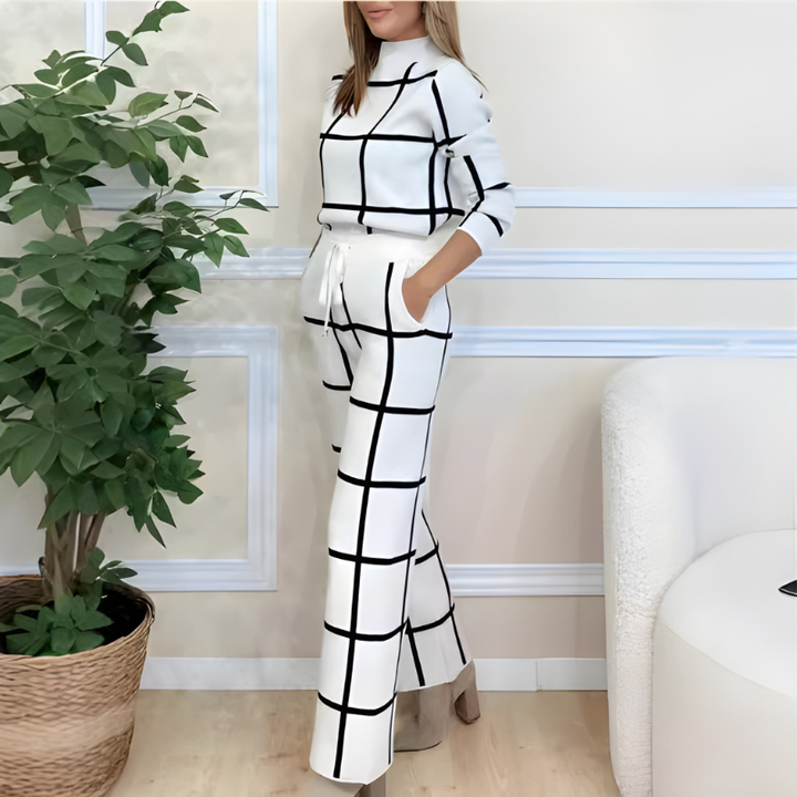Women’s Set | Knit Loungewear Outfit | Elegant Winter Clothing